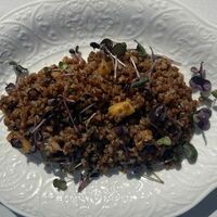 Гречка с белыми грибами в Поляна