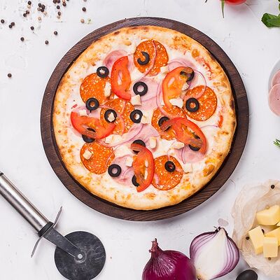 Мясная 23 см в Pizza Sun по цене 599 ₽