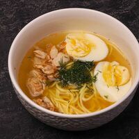 Куриный суп с лапшой в Kitchen lab