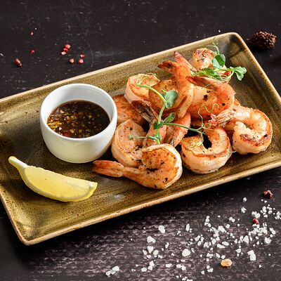 Тигровые креветки гриль в BierBurg по цене 899 ₽