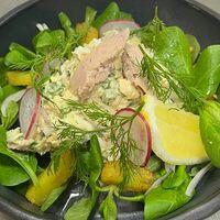 Салат из печени трескив Fish Point