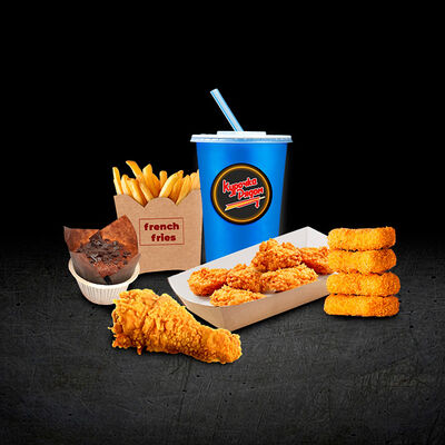 Бокс 5 в 1 с крыльями в Курочка рядом по цене 389 ₽