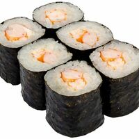 Острый ролл с креветкой в MaybeSushi