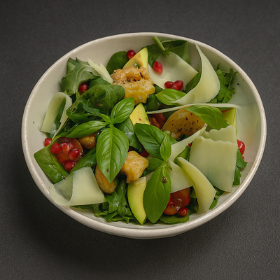 Креветки, руккола, авокадо, томат в Tehnikum по цене 920 ₽