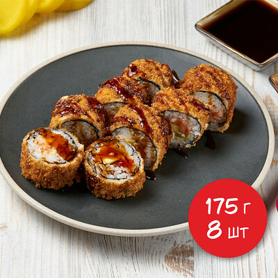 Темпура-ролл Филадельфия в Я люблю суши по цене 679 ₽