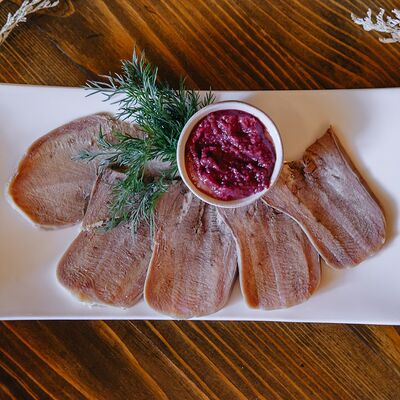 Язык говяжий в Хинкали Мишлен по цене 490 ₽