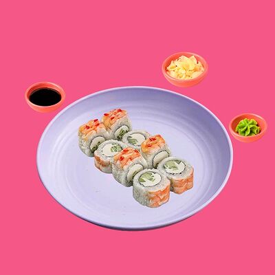 Ролл Спайси Тигровая Креветка Сан Чизув Big Fish по цене 1280 ₽