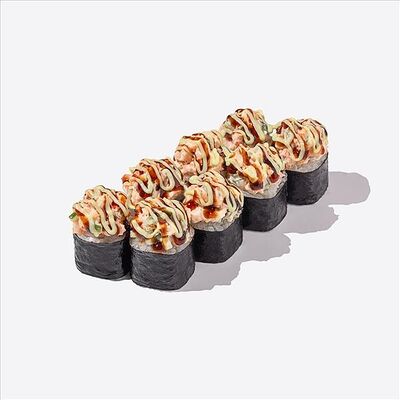 Креветка и соус Аригато в Много лосося по цене 475 ₽