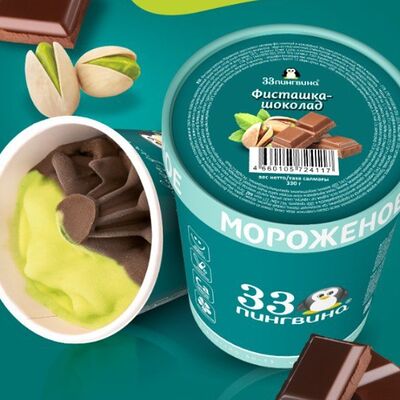 Фисташка-шоколад в 33 пингвина по цене 800 ₽