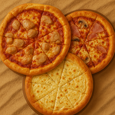 Комбо из трех пицц в Гранат по цене 2170