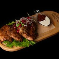 Шашлык из cвинoго филе на ребре в Соус