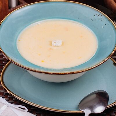 Сырный крем-суп в Grenka на Труда по цене 300 ₽