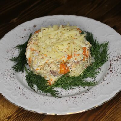 Салат Мимоза в Дружба по цене 480 ₽