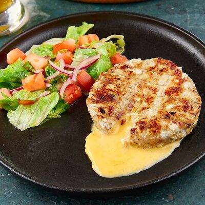 Куриный кебаб с сырной лавой в ЕрмолаевЪ Генштаб по цене 540 ₽