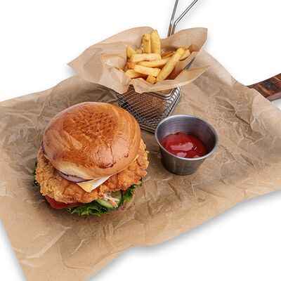 Krispy Chicken Burger Комбо в Пинта по цене 3890 ₸