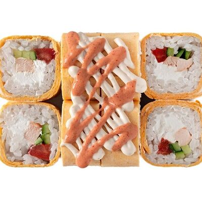 Ролл Цезарь в тортилье в Оригами по цене 484 ₽