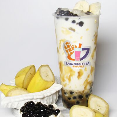 Банановые сливки в Baba Bubble Tea & Waffle по цене 499 ₽