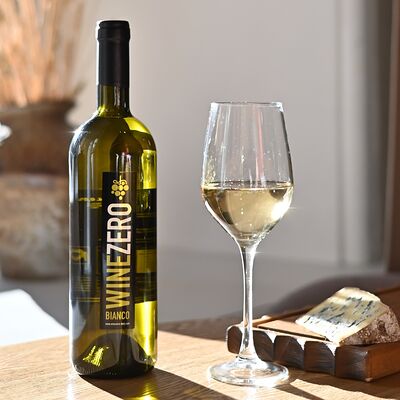 Безалкогольное вино белое сухое Winezero Bianco в Daily Wines по цене 1850 ₽