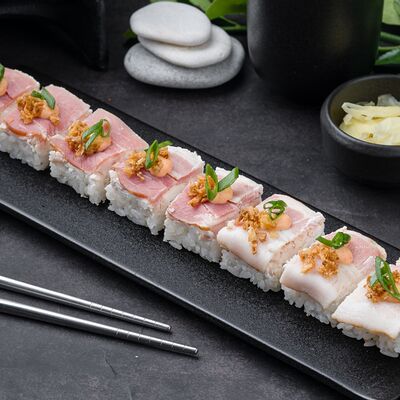 Ошиджуси с беконом в Рыба закусывала по цене 489 ₽