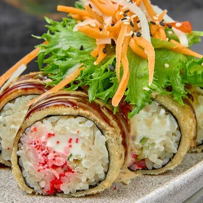 Темпурный кранчи краб в 96 азиаток по цене 900 ₽