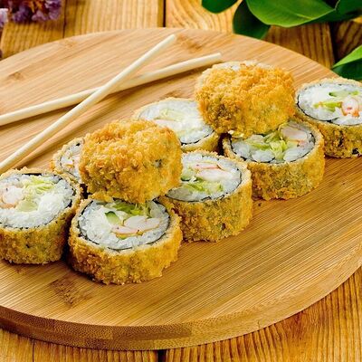 Ролл Тёплый с креветкой в Белый Аист по цене 445 ₽