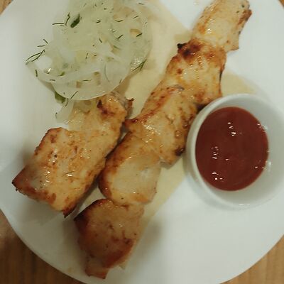 Шашлык из филе курицы в Шашлычная №1 по цене 280 ₽