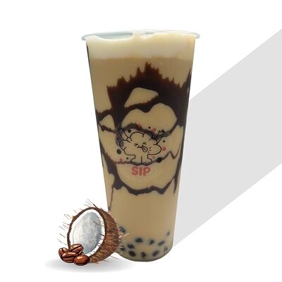 Кокосовый латте с тапиокой S в Sip bubble tea по цене 420 ₽