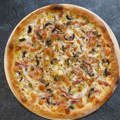 Ветчина-грибы в Сыр да мука по цене 950 ₽