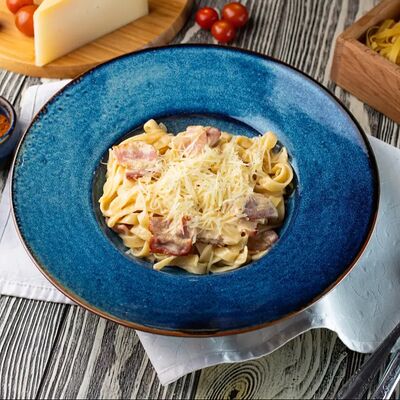 Паста карбонара в Линдфорс по цене 840 ₽