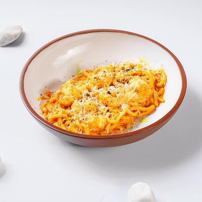 Удон с креветкой в соусе из печеных перцев в Филадельфия по цене 759 ₽