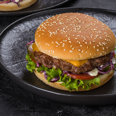 Чикенбургер в Шашлычная №7 по цене 450 ₽