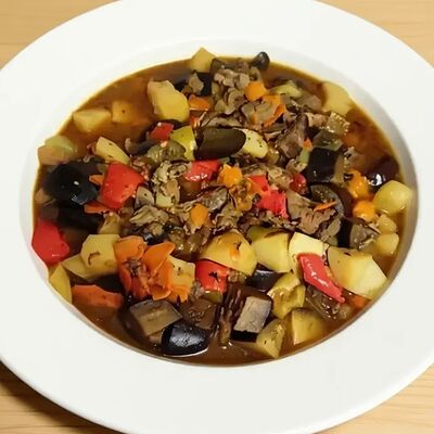 Овощное рагу с говядинойв Сбалансированные тарелки по цене 780 ₽