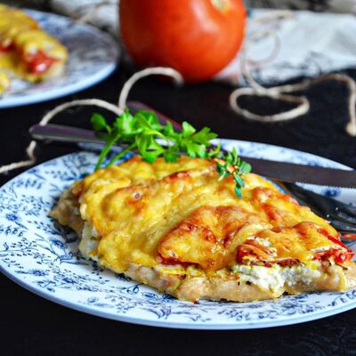 Отбивная из курицы в Мираж по цене 329 ₽