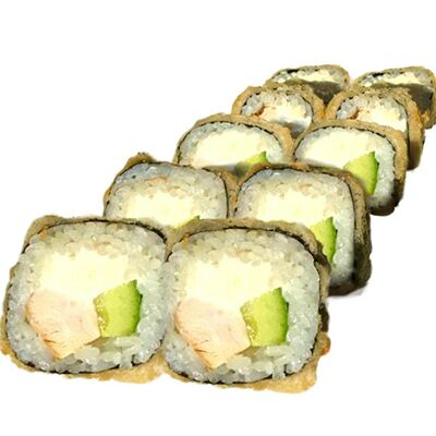 Горячий ролл с курицей в Тай суши по цене 520 ₽