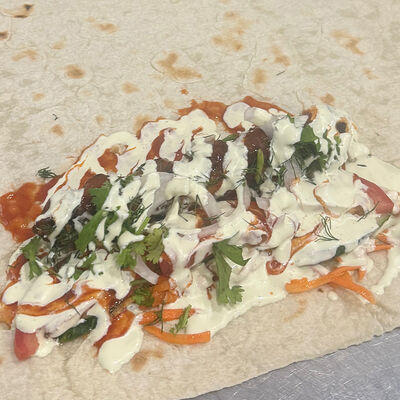 Люля-кебаб в лаваше со свининойв Винни пух по цене 380 ₽