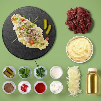 Бефстроганов из телятины в VASILCHUKI Chaihona №1 по цене 1240