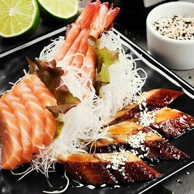 Сашими-сет в Баклажан в ТЦ 