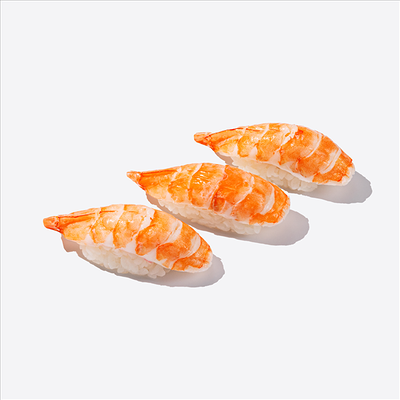 Суши с креветкой в Много лосося по цене 425