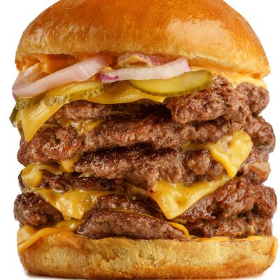 Бургер 6x в Кур Крыло по цене 3000 ₽