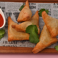 Мини чебуреки с аджикой в Monkey pub