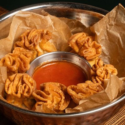 Пельмени жареные в Биржевик по цене 776 ₽