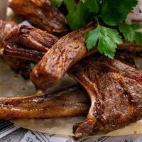 Корейка из баранины в Flamin