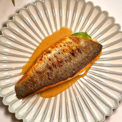 Сибас, сальса из авокадо в Narnia по цене 1350 ₽