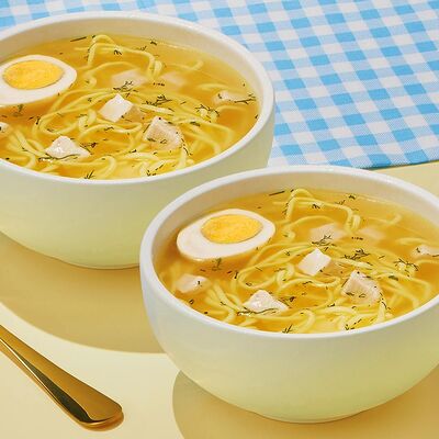 Куриный суп с лапшой Х2 в Dostaевский по цене 516 ₽