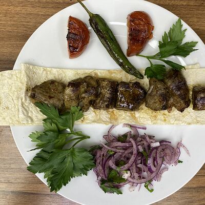 Шашлык турецкий из баранины (халяль) в The istanbul по цене 765 ₽