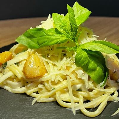 Паста с гребешком в Deep Tasty по цене 600