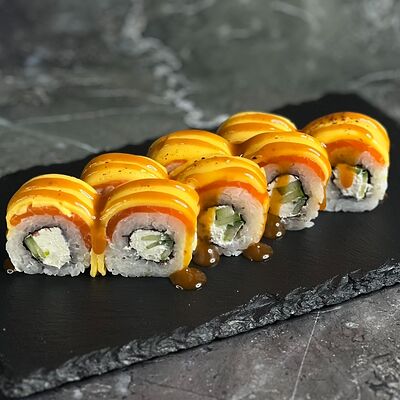 Чиззи самоне в ДАБЛ Роллы Пицца по цене 799 ₽