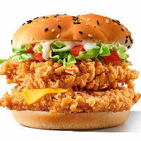Двойной Зингер Бургер в KFC