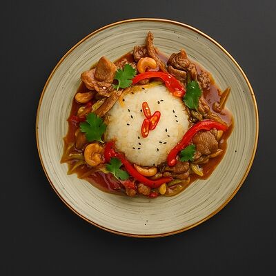 Говядина по-тайски в Ческыт по цене 659 ₽