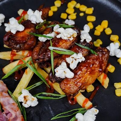 Крылья в соусе барбекю в Dimcoffee по цене 700 ₽